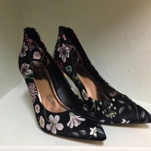 NWT Ted Baker Floral Heels